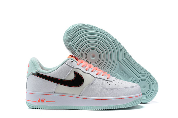 Women's Air Force 1 Low Top White/Black Shoes 084 Women's Air Force 1 Low Top White/Black Shoes 084